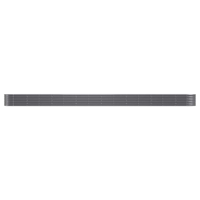 Strat înălțat grădină 620x80x36 cm oțel galvanizat - WALTI WALTI