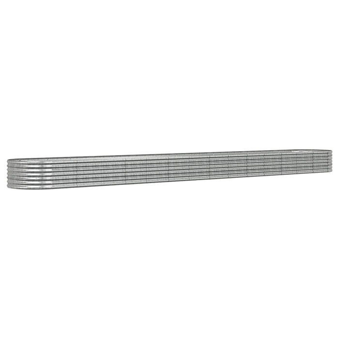 Strat înălțat grădină 620x80x36 cm oțel galvanizat WALTI