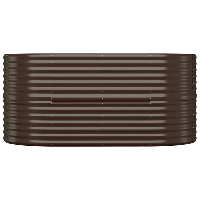 Strat înălțat grădină 152x80x68 cm oțel galvanizat - WALTI WALTI