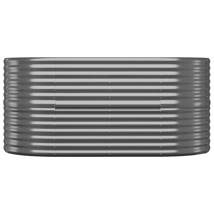 Strat înălțat grădină 152x80x68 cm oțel galvanizat WALTI