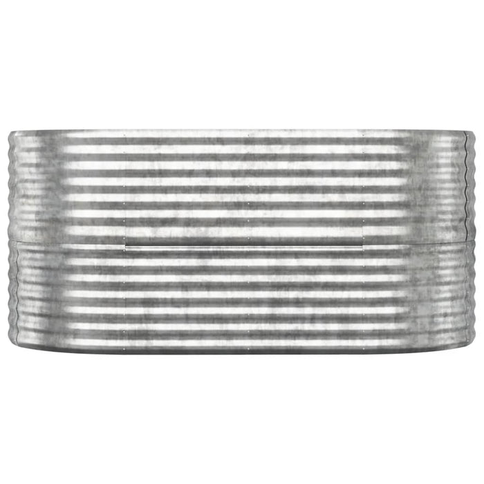Strat înălțat grădină 152x80x68 cm oțel galvanizat - WALTI WALTI