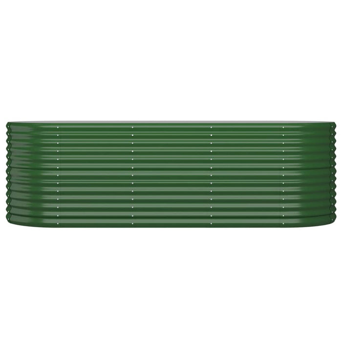 Strat înălțat grădină 224x80x68 cm oțel galvanizat WALTI
