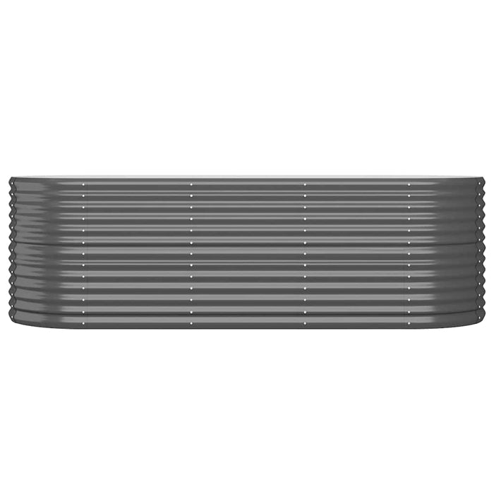 Strat înălțat grădină 224x80x68 cm oțel galvanizat WALTI