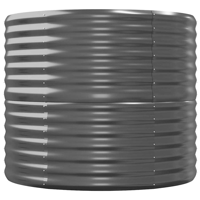 Strat înălțat grădină 224x80x68 cm oțel galvanizat WALTI