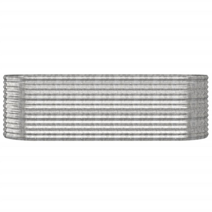 Strat înălțat grădină 224x80x68 cm oțel galvanizat WALTI
