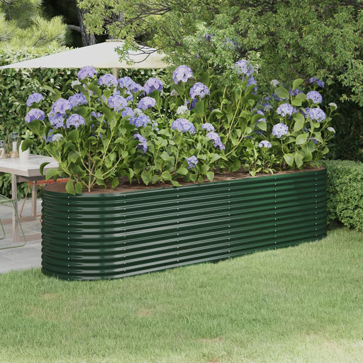 Strat înălțat grădină 296x80x68 cm oțel galvanizat - WALTI WALTI