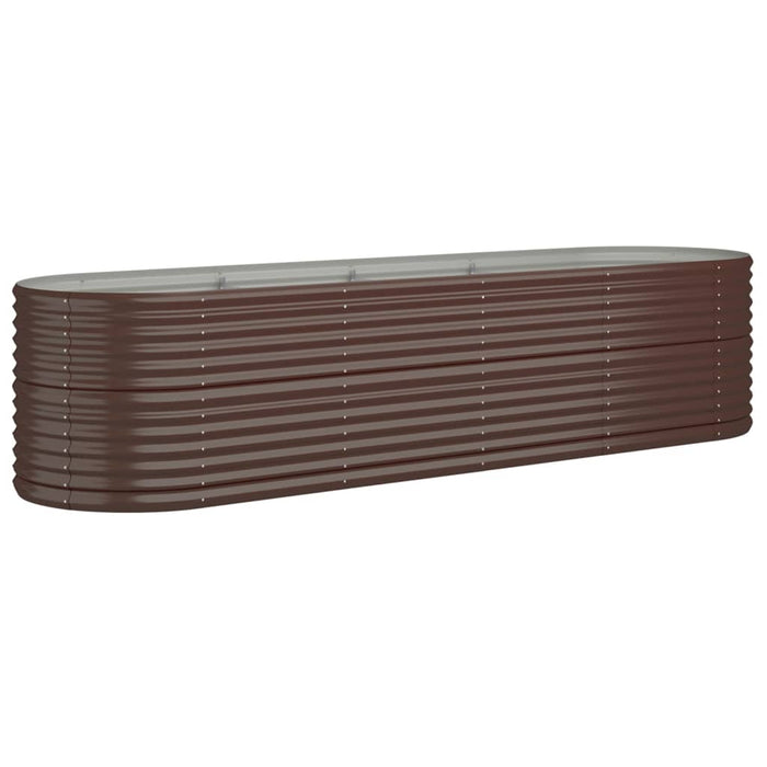 Strat înălțat grădină 296x80x68 cm oțel galvanizat WALTI