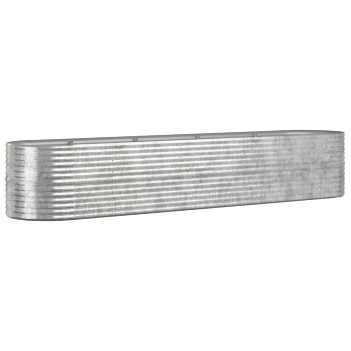 Strat înălțat grădină 368x80x68 cm oțel galvanizat WALTI