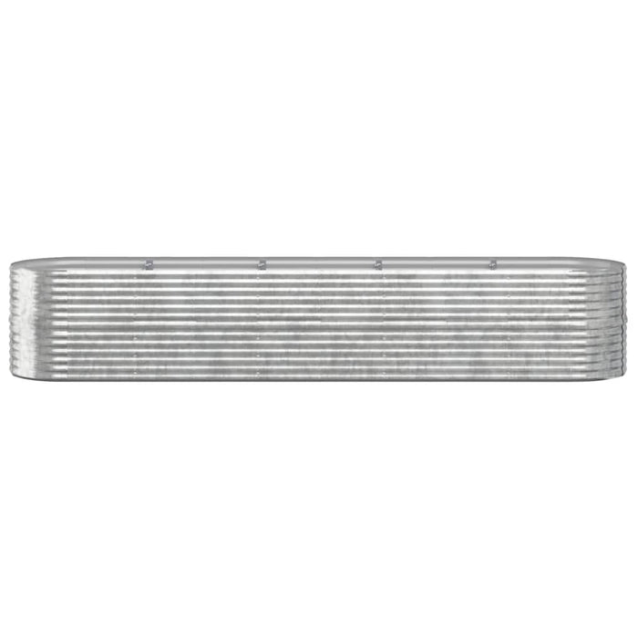 Strat înălțat grădină 368x80x68 cm oțel galvanizat WALTI