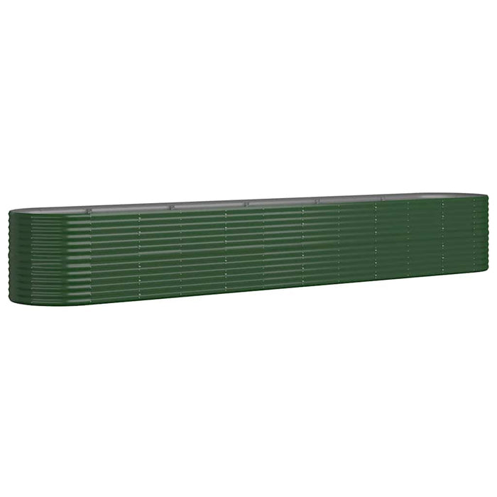 Strat înălțat grădină 440x80x68 cm oțel galvanizat - WALTI WALTI