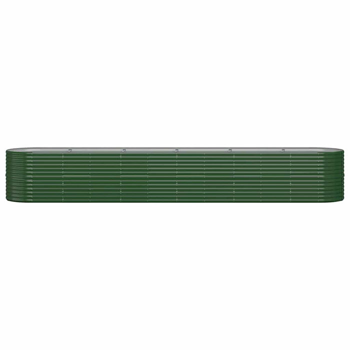 Strat înălțat grădină 440x80x68 cm oțel galvanizat - WALTI WALTI