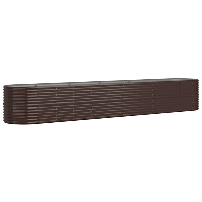 Strat înălțat grădină 440x80x68 cm oțel galvanizat WALTI