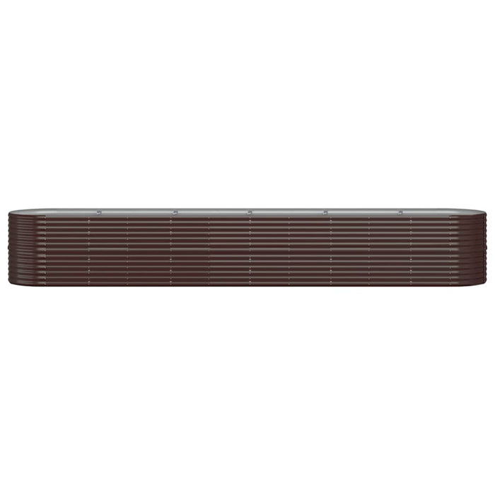Strat înălțat grădină 440x80x68 cm oțel galvanizat WALTI