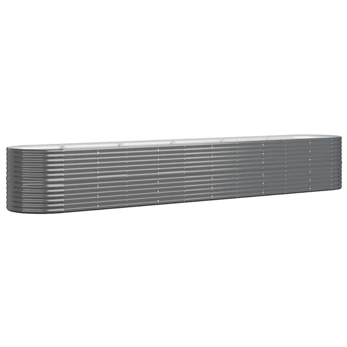 Strat înălțat grădină 440x80x68 cm oțel galvanizat WALTI