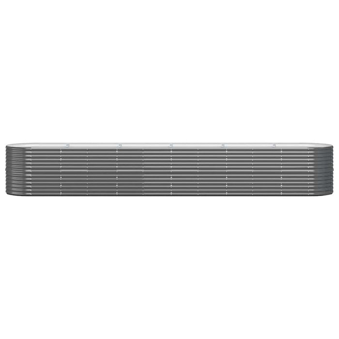 Strat înălțat grădină 440x80x68 cm oțel galvanizat WALTI