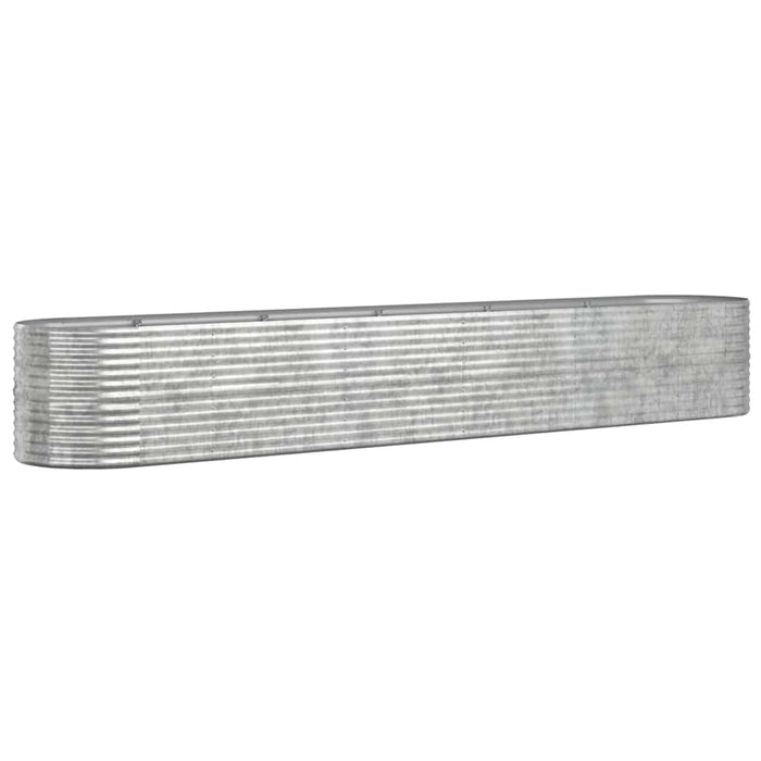 Strat înălțat grădină 440x80x68 cm oțel galvanizat WALTI