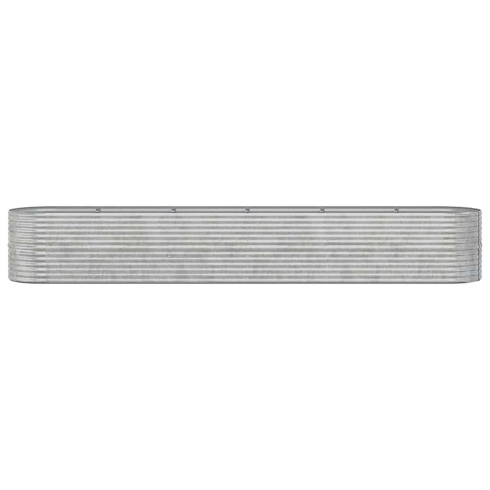 Strat înălțat grădină 440x80x68 cm oțel galvanizat WALTI