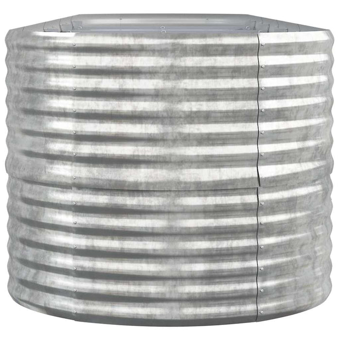 Strat înălțat grădină 440x80x68 cm oțel galvanizat WALTI