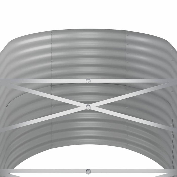 Strat înălțat grădină 440x80x68 cm oțel galvanizat WALTI