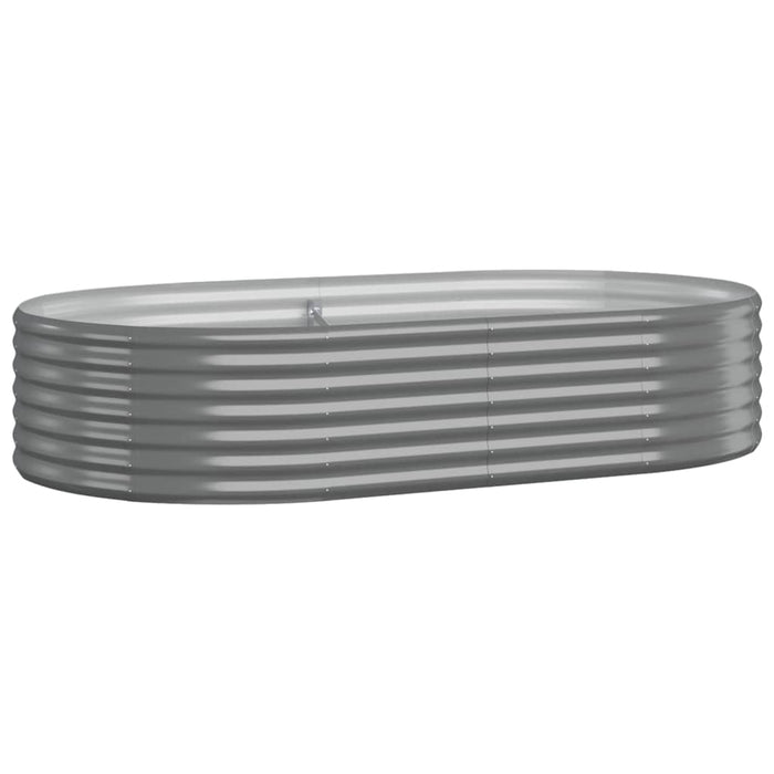Strat înălțat grădină 175x100x36 cm oțel galvanizat WALTI