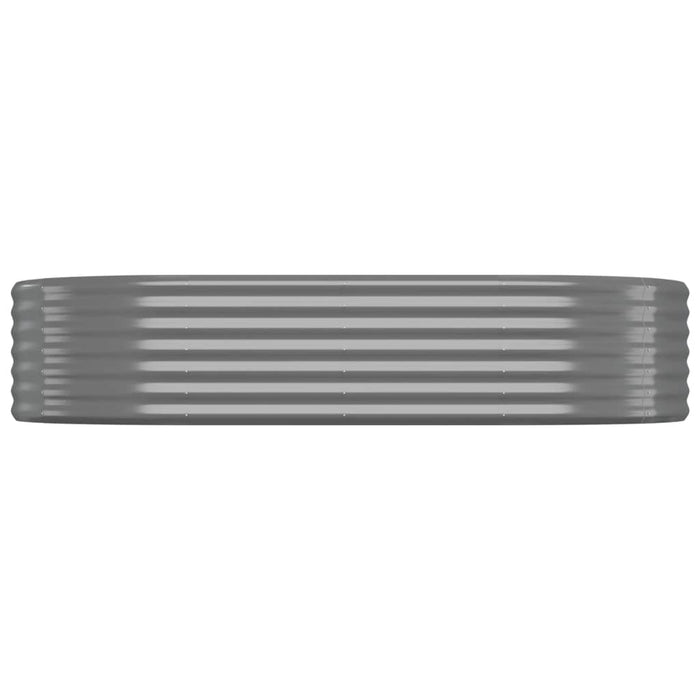 Strat înălțat grădină 175x100x36 cm oțel galvanizat WALTI