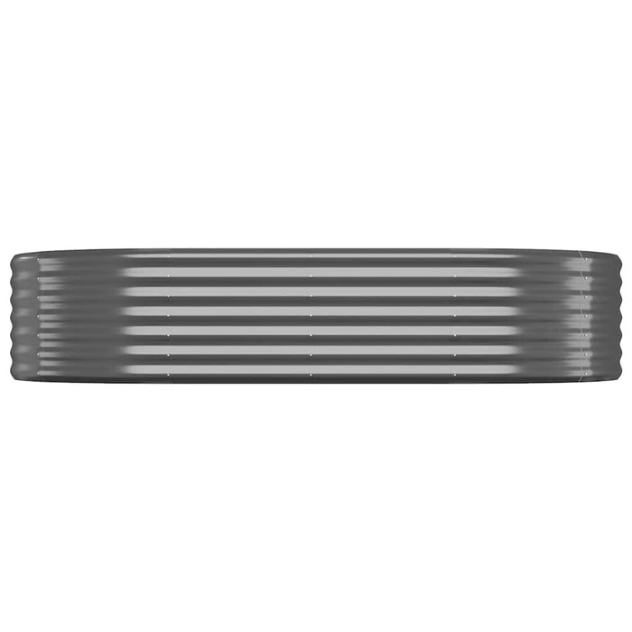 Strat înălțat grădină 175x100x36 cm oțel galvanizat - WALTI WALTI