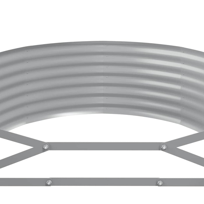 Strat înălțat grădină 175x100x36 cm oțel galvanizat - WALTI WALTI