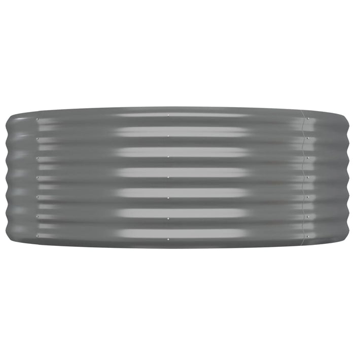Strat înălțat grădină 249x100x36 cm oțel galvanizat WALTI