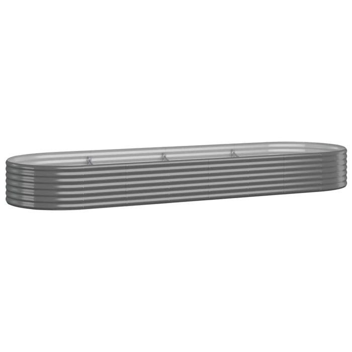 Strat înălțat grădină 322x100x36 cm oțel galvanizat WALTI