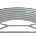 Strat înălțat grădină 396x100x36 cm oțel galvanizat - WALTI WALTI