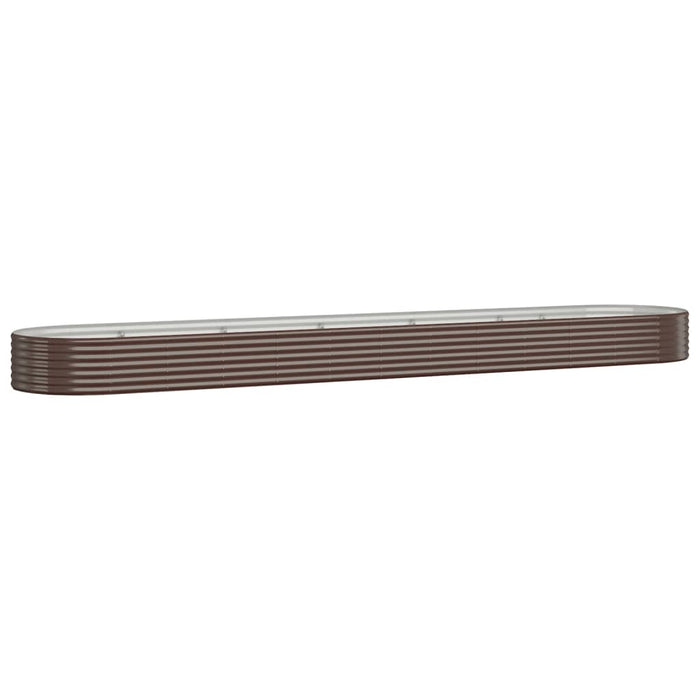 Strat înălțat grădină 507x100x36 cm oțel galvanizat WALTI