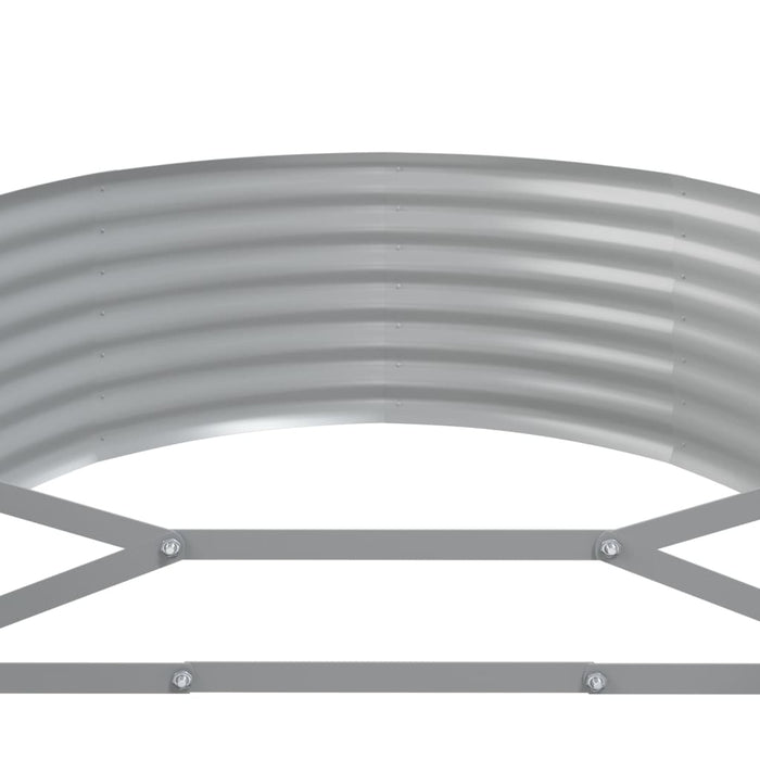 Strat înălțat grădină 507x100x36 cm oțel galvanizat WALTI