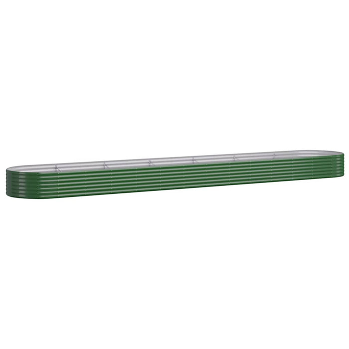Strat înălțat grădină 544x100x36 cm oțel galvanizat WALTI
