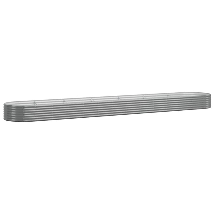 Strat înălțat grădină 544x100x36 cm oțel galvanizat WALTI