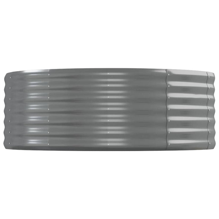 Strat înălțat grădină 544x100x36 cm oțel galvanizat WALTI