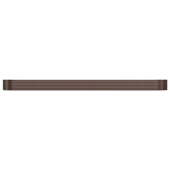 Strat înălțat grădină 544x100x36 cm oțel galvanizat - WALTI WALTI