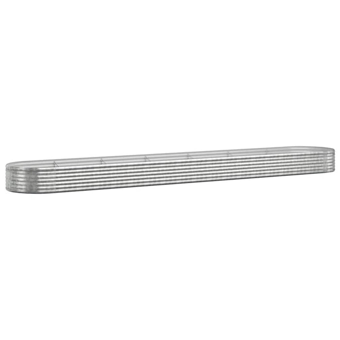 Strat înălțat grădină 544x100x36 cm oțel galvanizat - WALTI WALTI