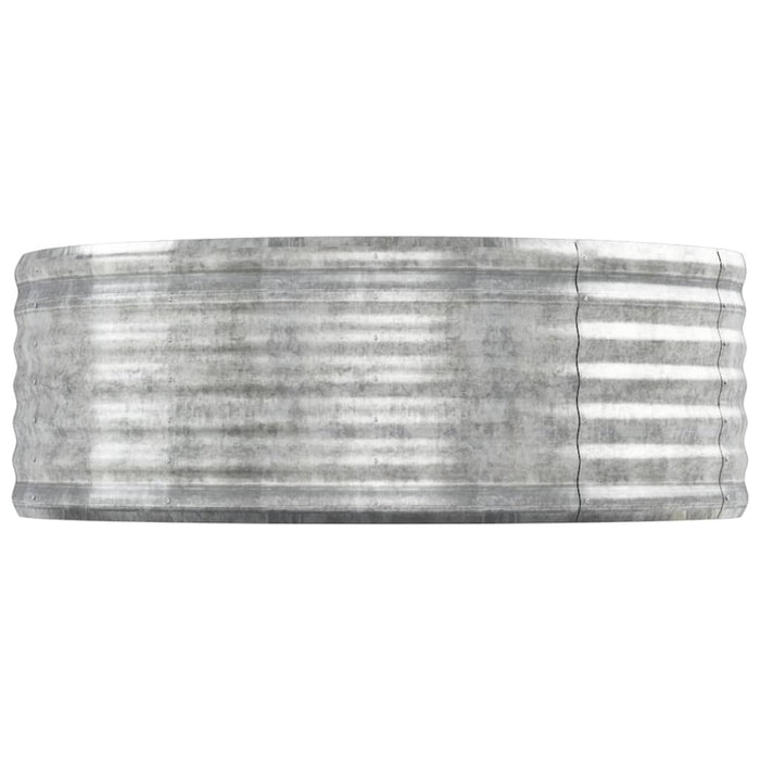 Strat înălțat grădină 544x100x36 cm oțel galvanizat - WALTI WALTI