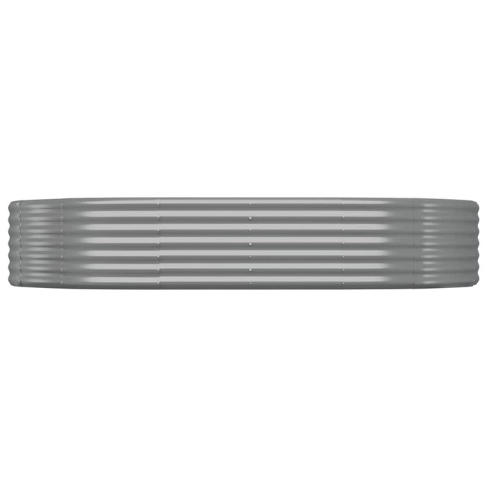 Strat înălțat grădină 214x140x36 cm oțel galvanizat WALTI