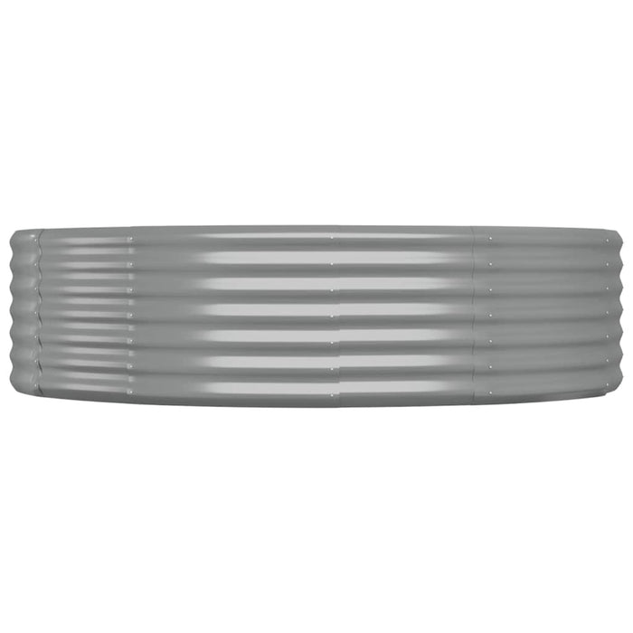 Strat înălțat grădină 214x140x36 cm oțel galvanizat WALTI