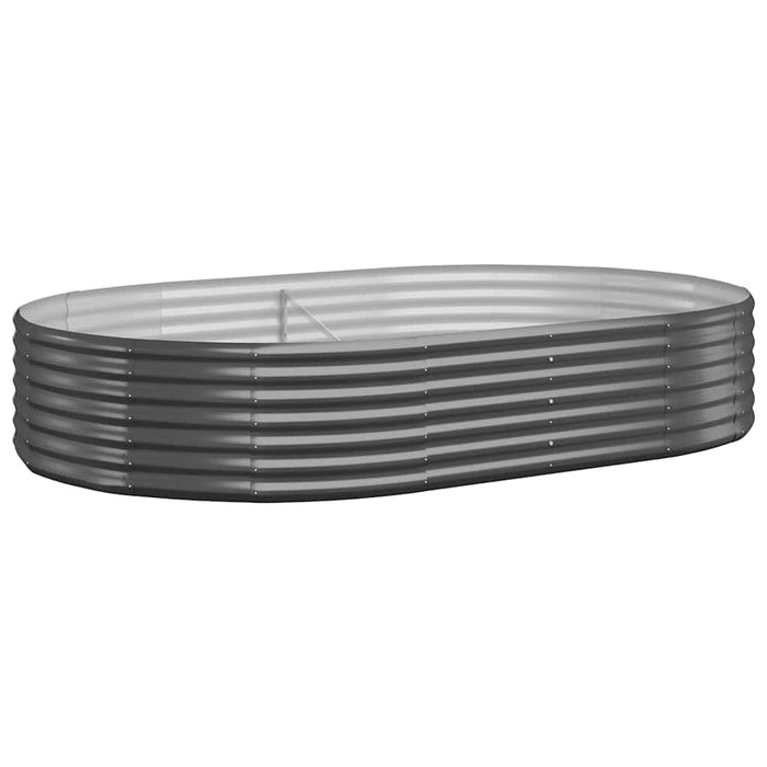 Strat înălțat grădină 214x140x36 cm oțel galvanizat - WALTI WALTI