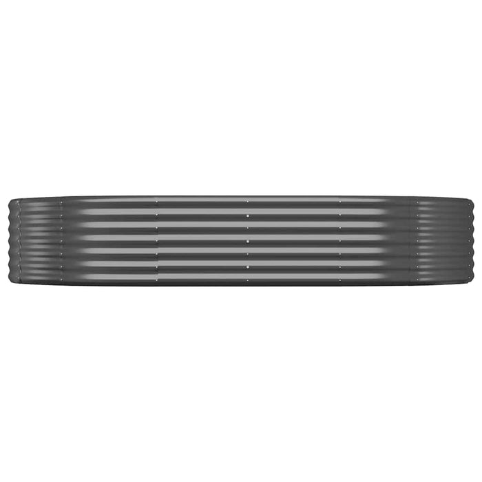 Strat înălțat grădină 214x140x36 cm oțel galvanizat - WALTI WALTI