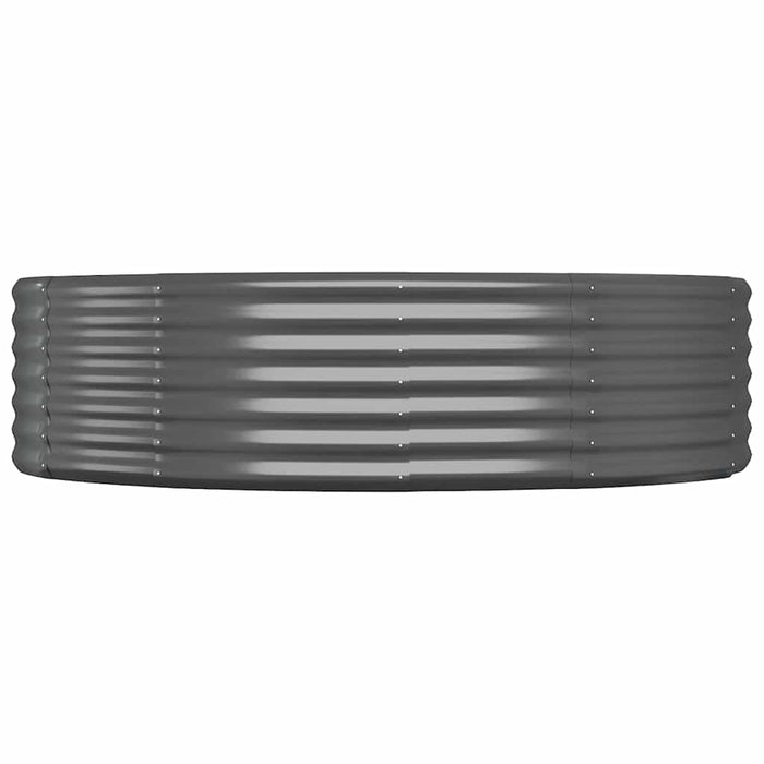 Strat înălțat grădină 214x140x36 cm oțel galvanizat - WALTI WALTI