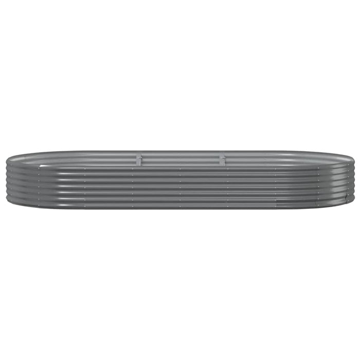 Strat înălțat grădină 296x140x36 cm oțel galvanizat - WALTI WALTI