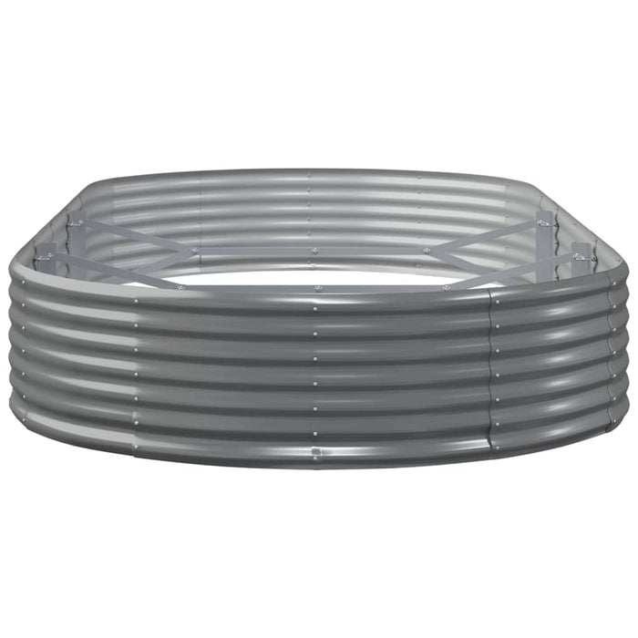 Strat înălțat grădină 296x140x36 cm oțel galvanizat - WALTI WALTI