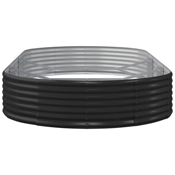 Strat înălțat grădină 296x140x36 cm oțel vopsit electrostatic - WALTI WALTI