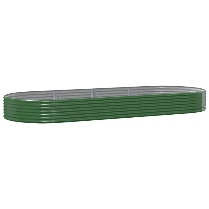 Strat înălțat grădină 373x140x36 cm oțel galvanizat WALTI