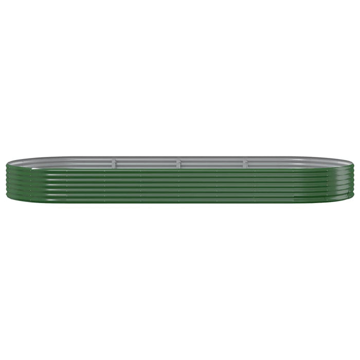 Strat înălțat grădină 373x140x36 cm oțel galvanizat WALTI