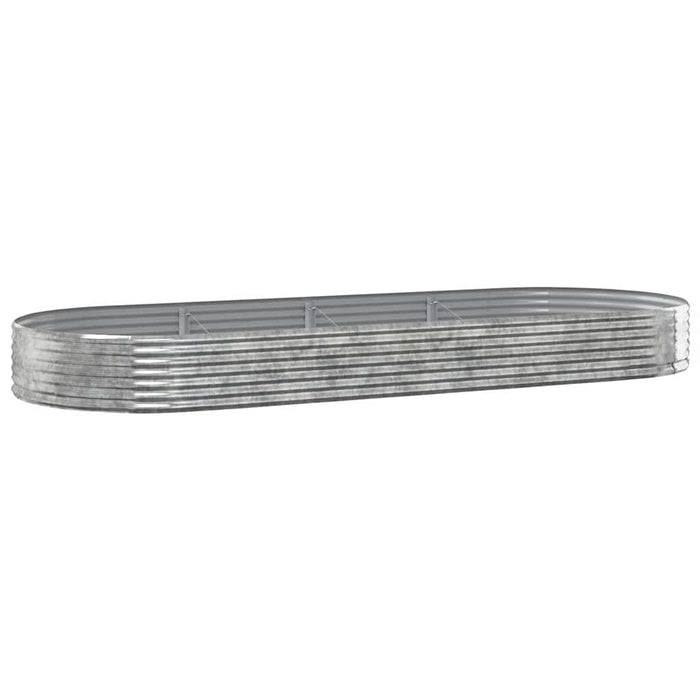 Strat înălțat grădină 373x140x36 cm oțel galvanizat - WALTI WALTI