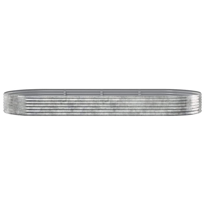 Strat înălțat grădină 373x140x36 cm oțel galvanizat - WALTI WALTI